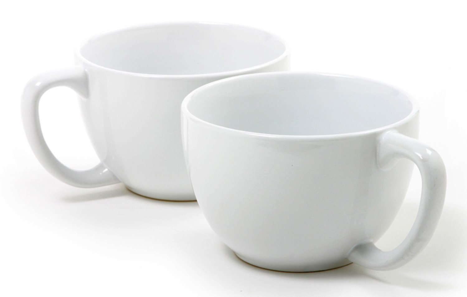 Amazon.com: Norpro My Favorite Jumbo Porcelain Mugs, Set of 2